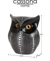 BLACK HORNED OWL