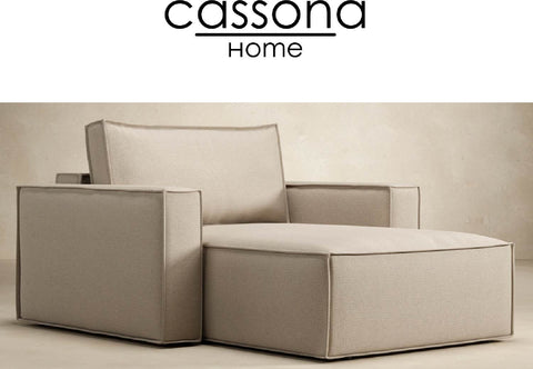 NEWILLA LOUNGER CHAISE STANDARD ARMS