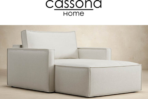 NEWILLA LOUNGER CHAIR SLIM ARMS