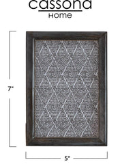 BONE PICTURE FRAME GREY