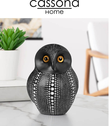 BLACK DOTTED OWL