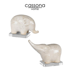 PRINCESS ELEPHANT SCULPTURES, S/2