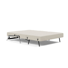 CUBED SOFA BED WITH ALUMINUM LEGS