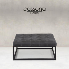 BOX METAL OTTOMAN SQUARE