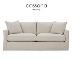 BRADFORD SLIPCOVER BENCH CUSHION SOFA