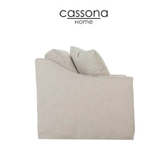 BRADFORD SLIPCOVER BENCH CUSHION SOFA