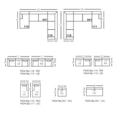 BRADFORD SLIPCOVER SECTIONAL