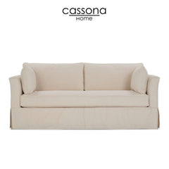 DARBY BENCH SEAT SLIPCOVER SOFA