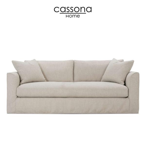 DERBY BENCH CUSHION SLIPCOVER SOFA