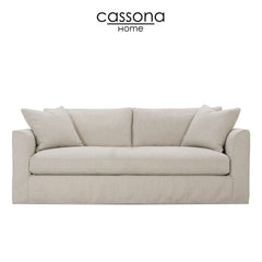 DERBY BENCH CUSHION SLIPCOVER SOFA