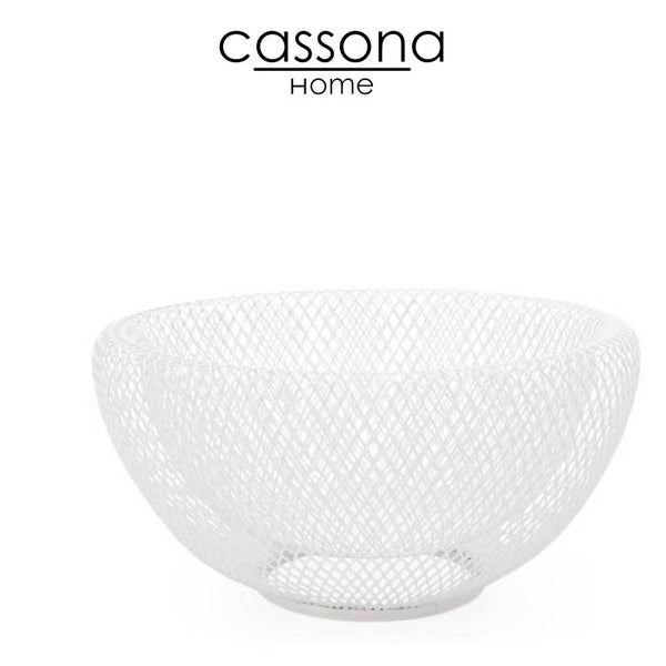 WHITE MESH BOWL