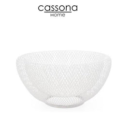 WHITE MESH BOWL