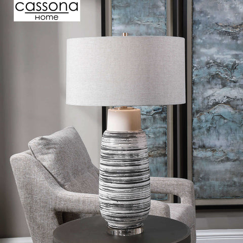 IVORY TABLE LAMP