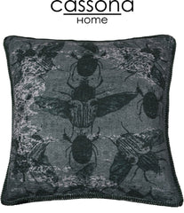 GREEN BEETLE PILLOW