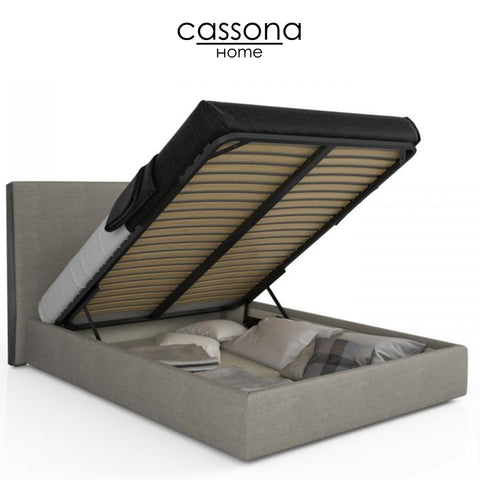 SERENO UPHOLSTERED STORAGE BED