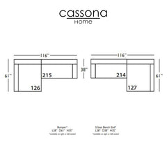 BODEN SLIPCOVER SECTIONAL