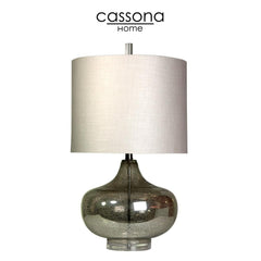 MERCURY GLASS LAMP