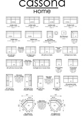 2600-20/90 SLOPE SOFA