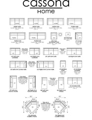 2600-20/90 TRACK SOFA