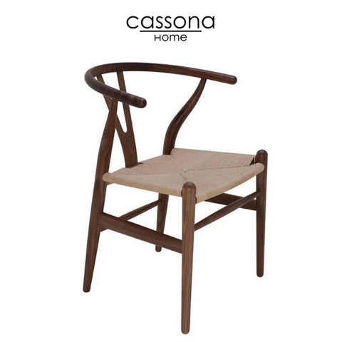 ALBAN DINING CHAIR BROWN